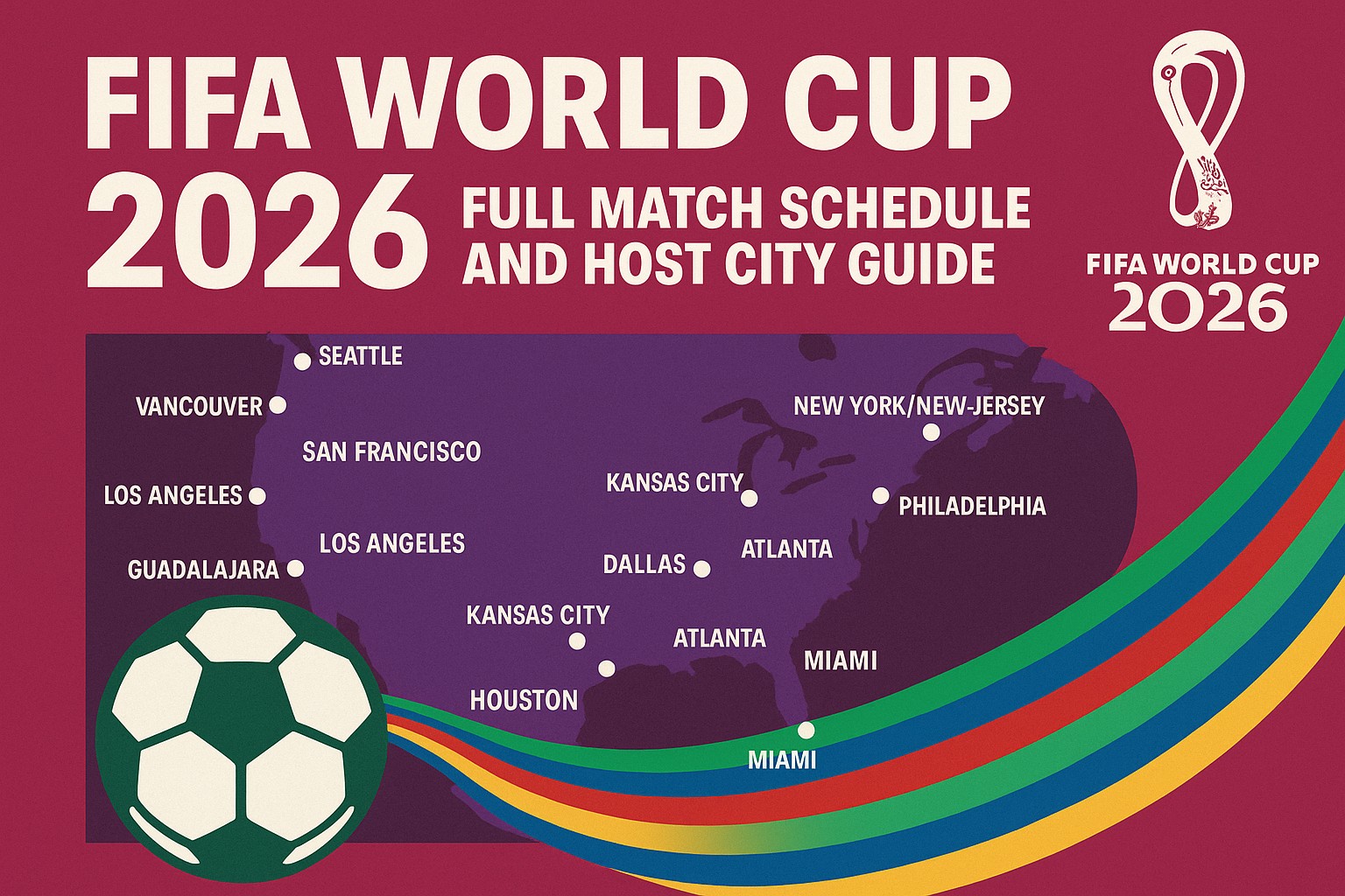 FIFA World Cup 2026 Full Match Schedule and Host City Guide